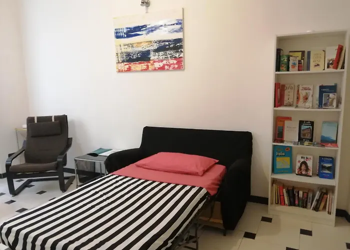 Ca\'Saetta Bnb Holiday Home - Park & Go To Genoa Aquarium And Old Town